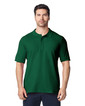 85800 Hammer Adult Pique Polo Back (Forest Green)