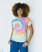 1000 Colortone Tie Dye Adult T-Shirt Close Up (Eternity)