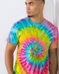 1000 Colortone Tie Dye Adult T-Shirt Close Up (Saturn)