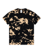 1385 Colortone Bleach Out Dyed Adult T-Shirt Flat (Black)