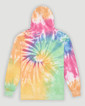 8777 Colortone Spider Wash Pullover Adult Hoodie Flat (Eternity)