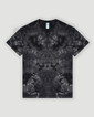 1390 Colortone Crystal Wash Adult T-Shirt Flat Front (Black)