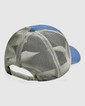 American Apparel® Washed Trucker Cap Back (Blue/Grey)