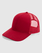 American Apparel®  Structured Trucker Cap Front (Red)