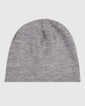 American Apparel® Knit Beanie Back (Light Grey)