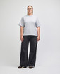 Heavyweight Cotton Unisex Boxy T-Shirt (Heather Grey)