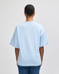 French Terry Unisex Oversized Boxy Top (Powder Blue)