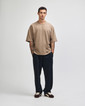 French Terry Unisex Oversized Boxy Top (Savana)