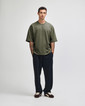 French Terry Unisex Oversized Boxy Top (Lieutenant)