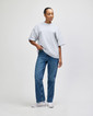 French Terry Unisex Oversized Boxy Top (Heather Grey)