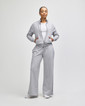 French Terry  Women’s Full Zip Jacket (Heather Grey)
