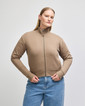 French Terry  Women’s Full Zip Jacket (Savana)