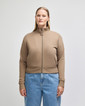 French Terry  Women’s Full Zip Jacket (Savana)