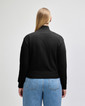 French Terry  Women’s Full Zip Jacket (Black)