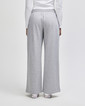 French Terry Women's Wide Leg Pants (Heather Grey)