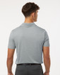4HM00 Men’s Polyester Heather Melange Polo (Silver Melange)