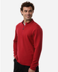AllPro STF870 Men's Quarter-Zip Pullover (Red)