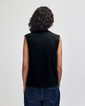 Unisex Garment Dyed Muscle T-shirt (True Black)