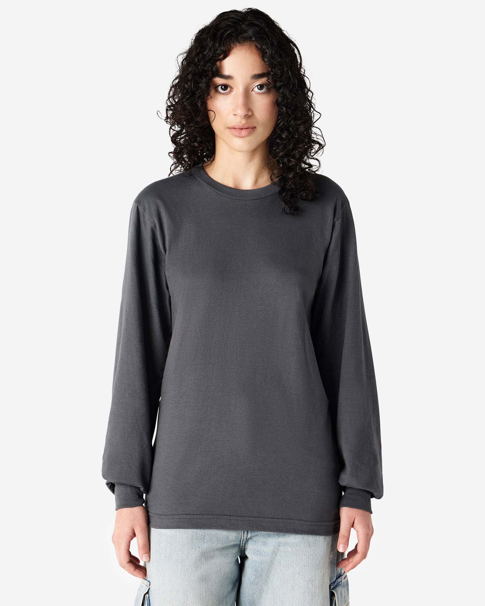 American Apparel Cotton Long Sleeve Fine Jersey T-shirt 2007