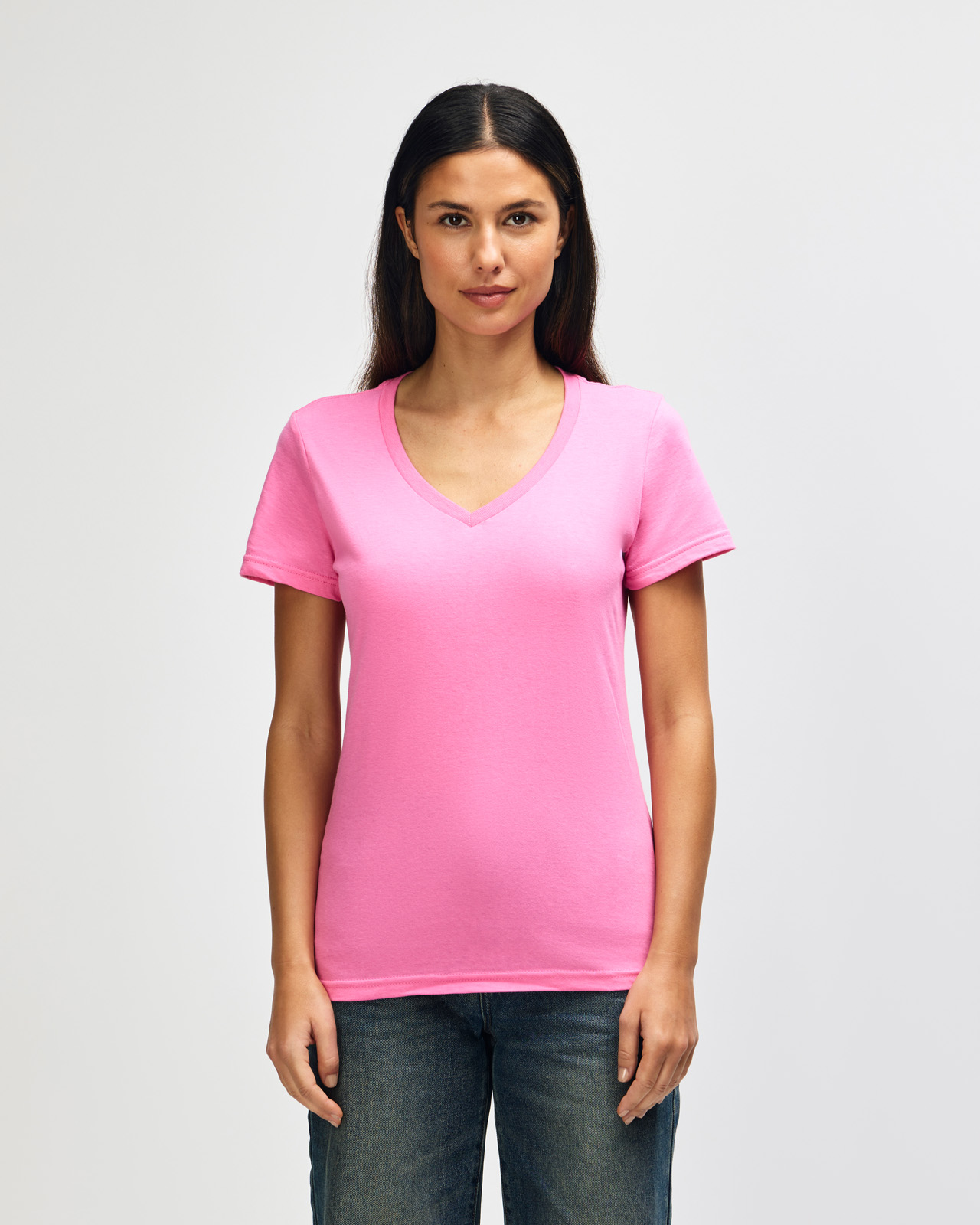 Gildan Softstyle Ladies' V-Neck T-Shirt 64V00L