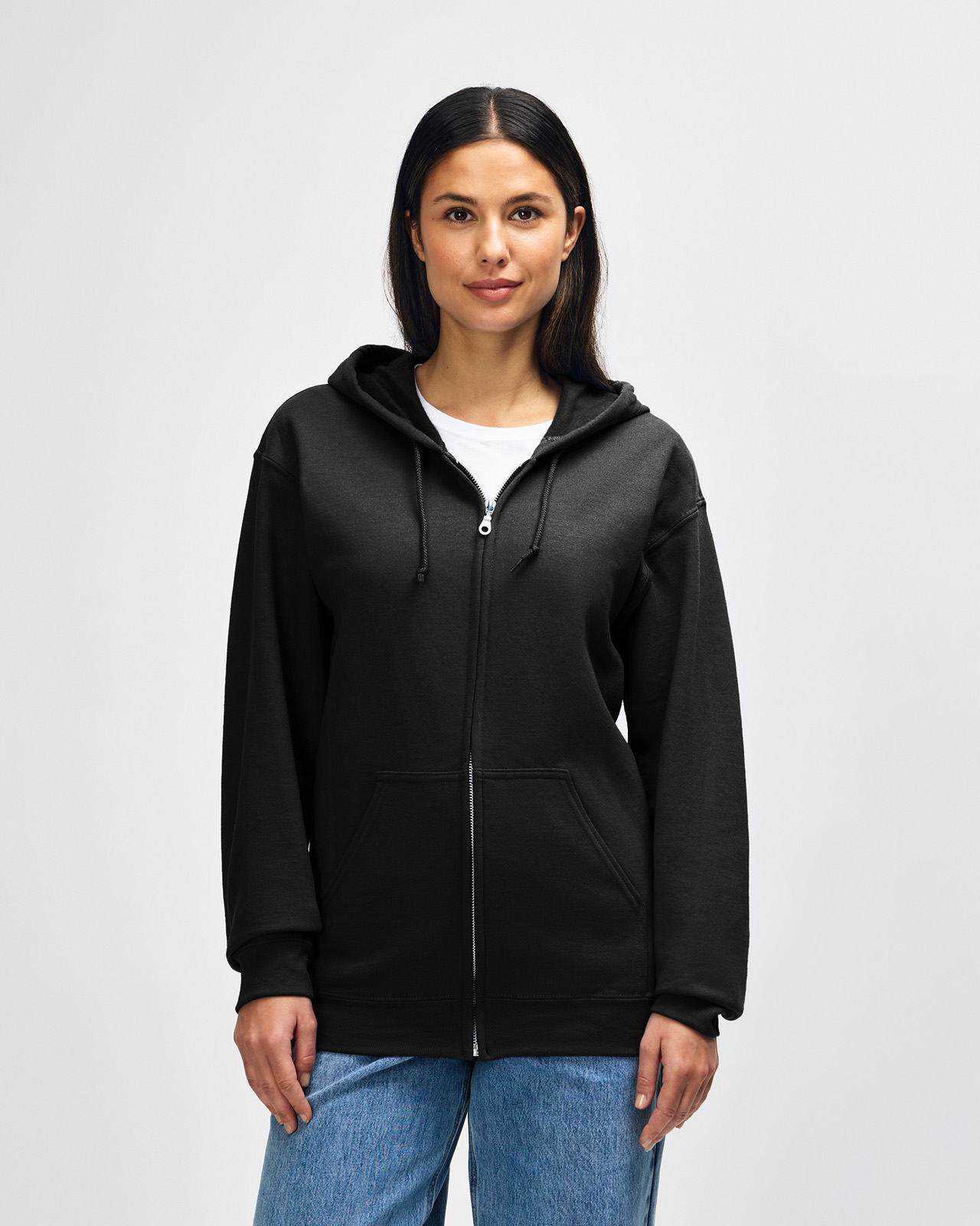 Gildan Heavy Blend Adult Full Zip Hooded Sweatshirt 18600