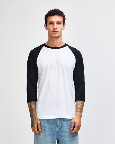 American Apparel 2003CVC | Relaxed-Fit Raglan T-Shirt | AU