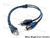 Sky High Car Audio Triple Shielded Y Splitters