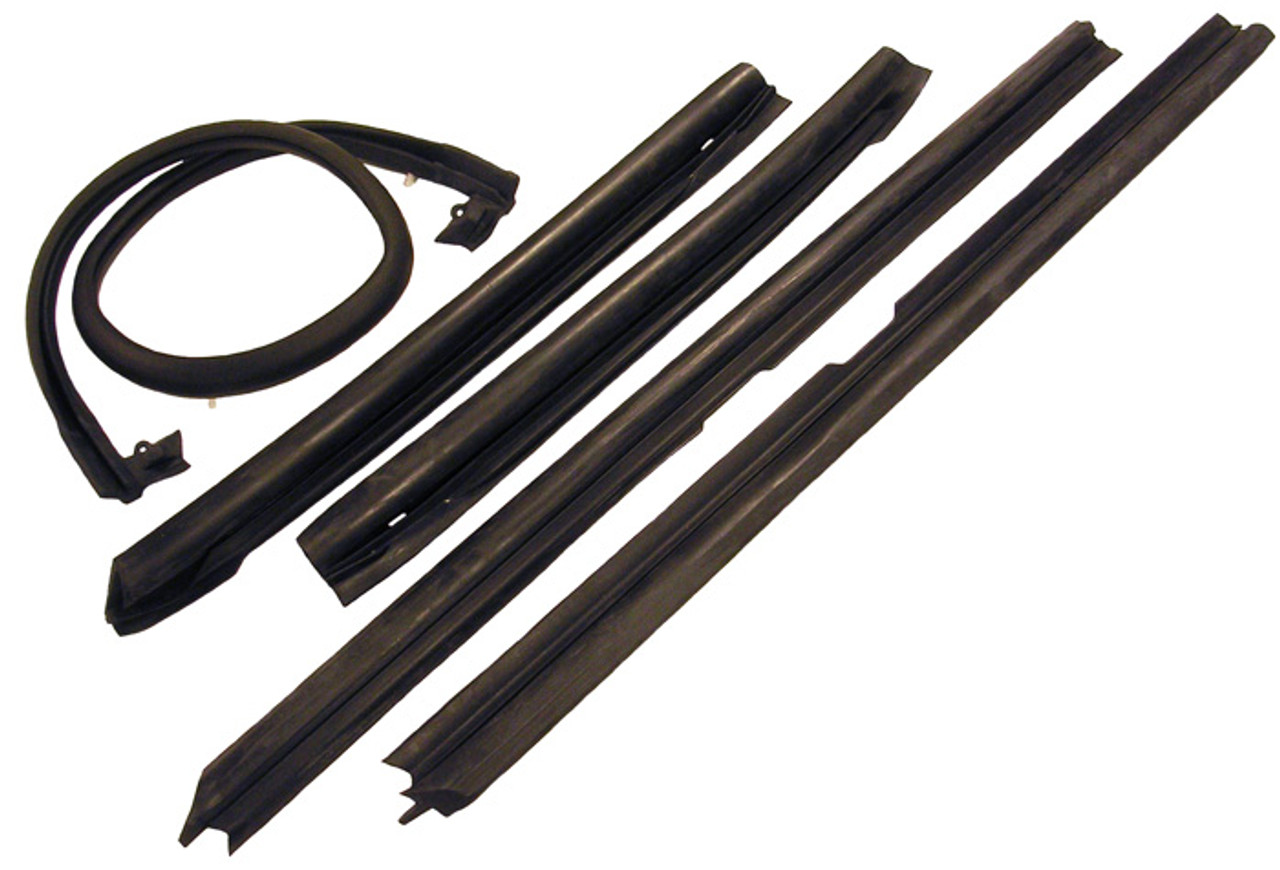 1971-1976 GM Full-size Convertible Roof Rail Weather Strip Set for Top Frame
