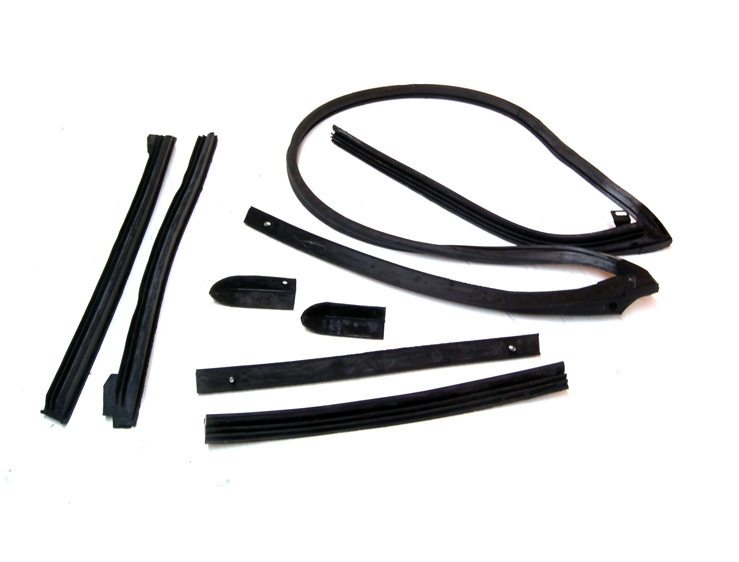 Convertible Top Roof Rail Weather Strip Set, 1967 Ford Fairlane, C7OZ
