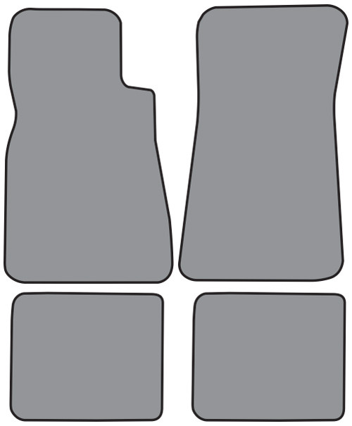 1963-1965 Buick Riviera Floor Mat 4pc Loop (FM14F, FM18R)