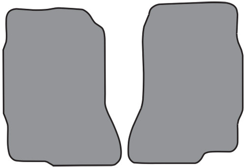 1981-1985 Isuzu Pickup Floor Mat 2pc Cutpile (IS369F)