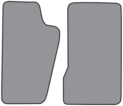 1986-1992 Jeep Comanche Floor Mat 2pc Cutpile (FM34F)