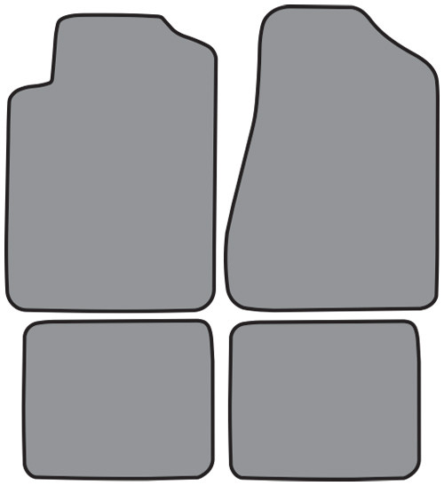 1995-2000 Dodge Stratus Floor Mat 4pc Cutpile (FM222, FM222R)