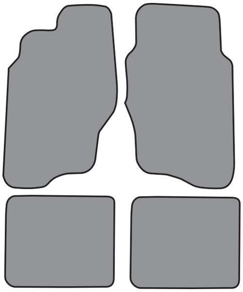 1999-2004 Oldsmobile Alero Floor Mat 4pc Cutpile (FM153F, FM18R)