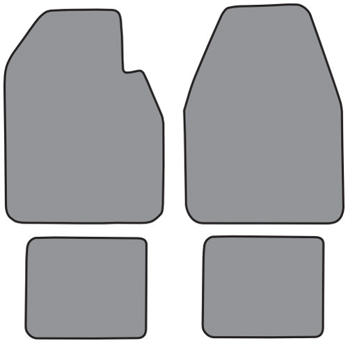 1962-1965 Plymouth Belvedere Auto Floor Mat 4pc Loop (FM75F, FM18R)