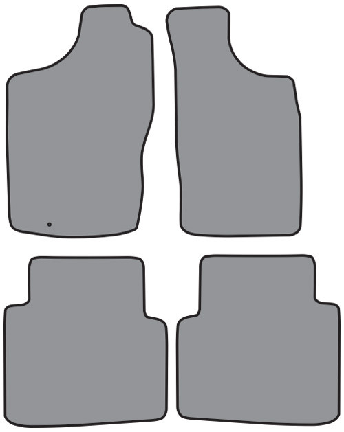 2000-2004 Nissan Xterra Floor Mat 4pc Cutpile (FM294, FM294R)