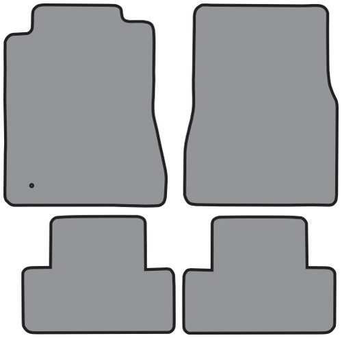 2005-2009 Ford Mustang Floor Mat 4pc Cutpile (FM298, FM298A)