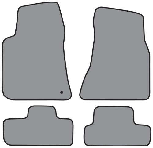 2008-2010 Dodge Challenger Floor Mat 4pc Cutpile (FM331, FM331R)