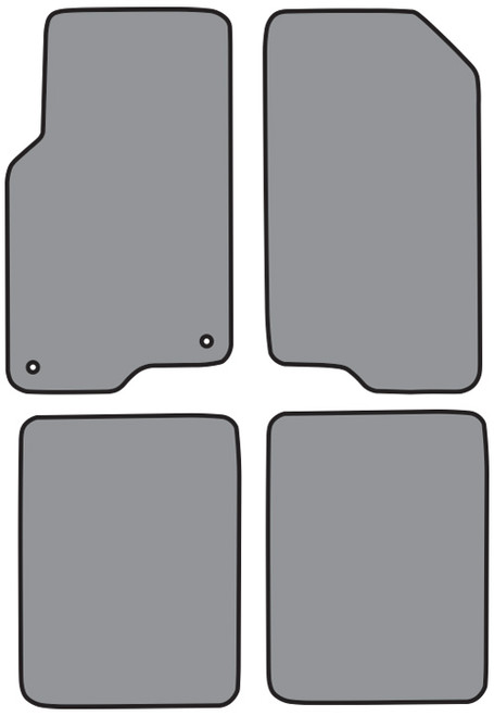 2005-2009 Chevrolet Equinox Floor Mat 4pc Cutpile (FM343, FM343R)