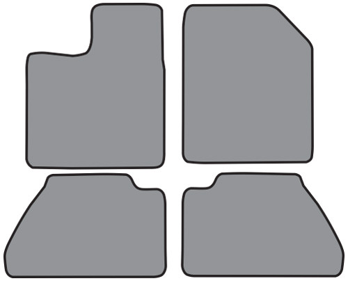 2011-2014 Ford Edge Floor Mat 4pc Cutpile (FO462, FO462R)