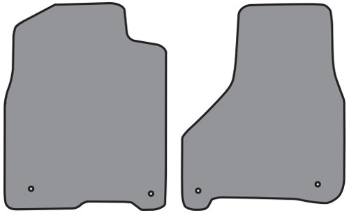 2013-2018 Ram 1500 Reg Cab Floor Mat 2pc Cutpile (P610F)