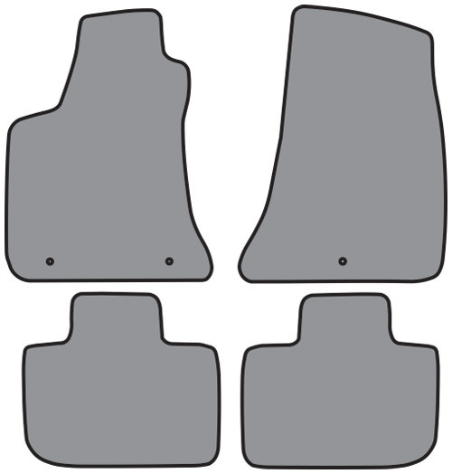 2011-2018 Dodge Charger Floor Mat 4pc Cutpile (FM371, FM371R)