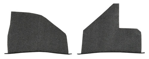 1959 Chevrolet 3B 3200 Kick Panel Inserts without Cardboard Carpet