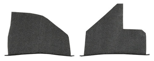 1959 Chevrolet 3D 3500 Kick Panel Inserts without Cardboard Carpet