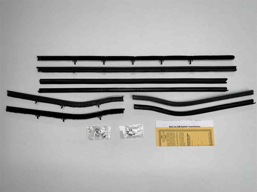 Beltline Weather Strip Felt Kit, 1966-1967 Oldsmobile Cutlass Convertible