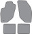 1998-2002 Lincoln Continental Floor Mat 4pc Cutpile (A5351F, FM18R)