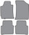 2007-2012 Nissan Altima Floor Mat 4pc Cutpile (FM334, FM334R)