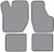 1993-1995 Oldsmobile Cutlass Supreme Convertible Floor Mat 4pc Cutpile (P450F, FM18R)