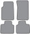 2008-2009 Pontiac G8 Floor Mat 4pc Cutpile (P602, P602R)