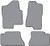 2007 GMC Sierra 1500 HD Classic Crew Cab Floor Mat 4pc Cutpile (FM149F, FM308R)